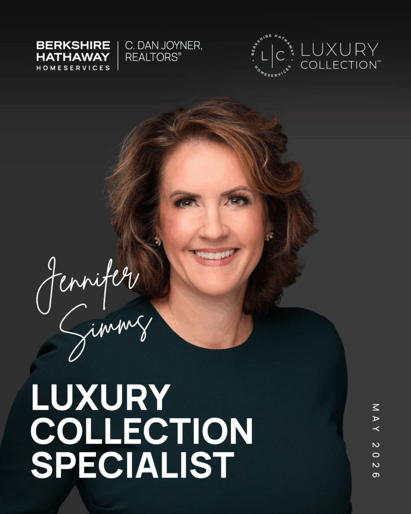 Jennifer Simms Luxury Collection Specialist May 2026 announcement graphic