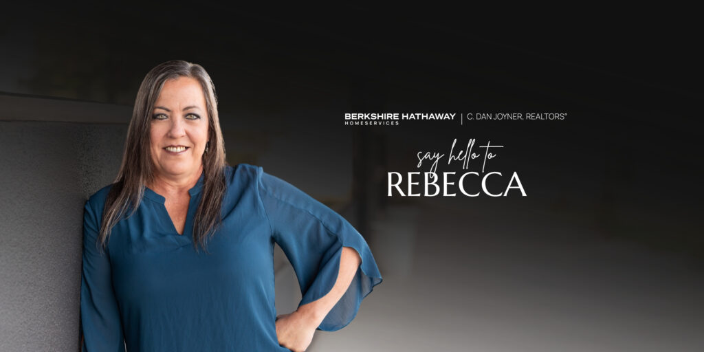 Welcome blog banner for REALTOR® Rebecca Witherstine with Berkshire Hathaway HomeServices C. Dan Joyner, REALTORS®.
